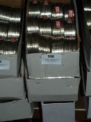 Three Boxes of White Metal Bangles