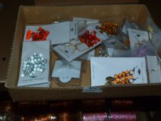 Box Containing Twenty Pairs of Fashion Earrings