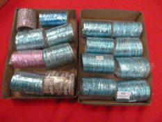 Two Trays of Asian Style Bracelets (Various Colour