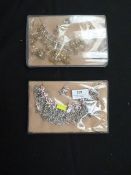 Two Gift Boxes Containing Asian Style Jewellery Se