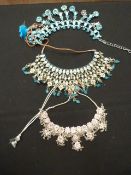 Two Gift Boxes Containing Asian Style Jewellery Se