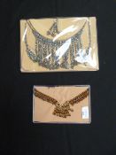 Two Gift Boxes Containing Asian Style Jewellery Se