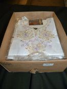 Box Containing 10 Dhoom Design Tops in Various Siz