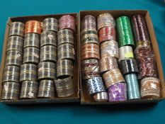 Two Trays of Assorted Bangles