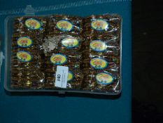 Box Containing 12 Packs of Asian Style Bracelets