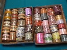 Two Trays of Assorted Bangles