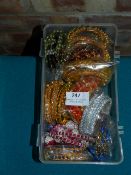 Box Containing Assorted Bracelets