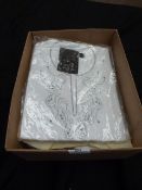 Box Containing 10 Dhoom Design Tops in Various Siz