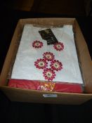 Box Containing 10 Dhoom Design Tops in Various Siz