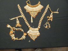 Two Gift Boxes Containing Asian Style Jewellery Se