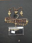 Two Gift Boxes Containing Asian Style Jewellery Se