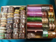 Two Trays of Assorted Bangles