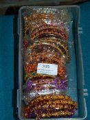 Box Containing Mixed Asian Style Bracelets