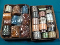Two Trays of Assorted Bangles