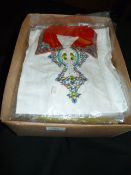 Box Containing 10 Dhoom Design Tops in Various Siz