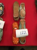 Box Containing Four Pairs of Asian Style Shoes (Assorted Colourways and Sizes)