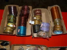 Four Boxes of Assorted Asian and Costume Bangles