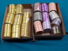 Two Trays of Assorted Bangles