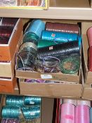 Two Trays Containing a Large Quantity of Various A