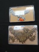 Two Gift Boxes Containing Asian Style Jewellery Se