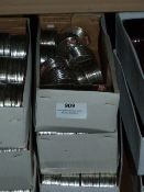 Three Boxes of White Metal Bangles