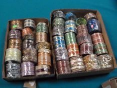 Two Trays of Assorted Bangles