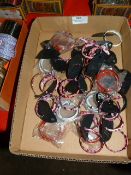 Box Containing Twenty Pairs of Fashion Earrings