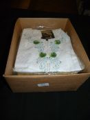 Box Containing 10 Dhoom Design Tops in Various Siz