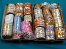 Two Trays of Assorted Bangles