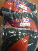 Three Joma Black/Red Anoraks
