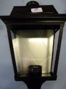 *Black Metal Wall Light