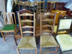 Ten Assorted Chairs