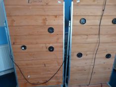 *Two Display Boards on Wheels