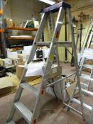 6ft Industrial Aluminum Steps