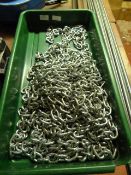 *Tray Containing Short Lengths of Chain