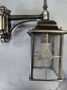 *Wall Lamp with Bracket (Black)