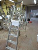 6ft Industrial Aluminum Steps