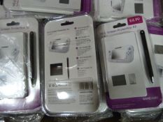Box Containing Approximately 170 Wii U Screen Prot