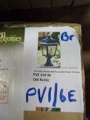 *Patio Pedestal Wall Top Lateran (Old Rustic)