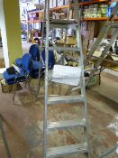 6ft Industrial Aluminum Steps