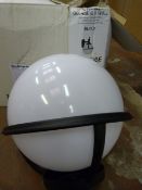 *Glenbeigh Wall Lantern with Globe (Black)