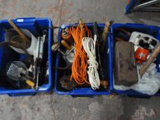 Three Boxes of Assorted Tools