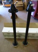 *Two Fumagalli Febo Lampposts (Black)
