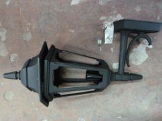 *Parish Wall Lantern (Black)