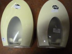 Two ISS Kimberly Clark Dispensors