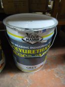 20L of Floormaster Polyurethane Floor Paint (Grey)