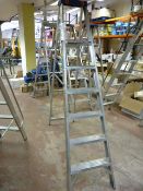 6ft Industrial Aluminum Steps