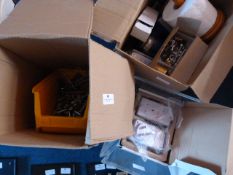 *Three Boxes Containing Office Accessories, Polish