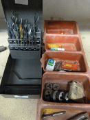 *Box of Taps & Dies and a Box of Drill Bits