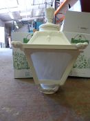 *Two Fumagalli External Lamps (White)